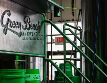 Green Bench Brewing Company sign