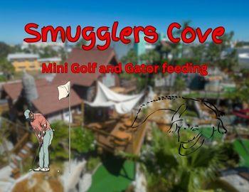Smugglers Cove Mini Golf and Gator Feeding