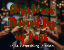 Christmas themed bars in the St. Petersburg Area