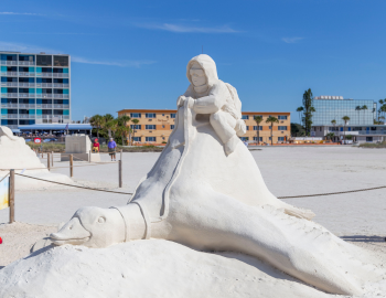 Cool Kid Sand Sculpture Contest St Pete